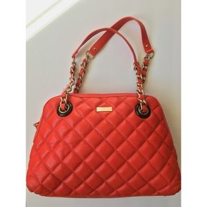 Kate Spade Red/ Orange Handbag (vintage) Like New!